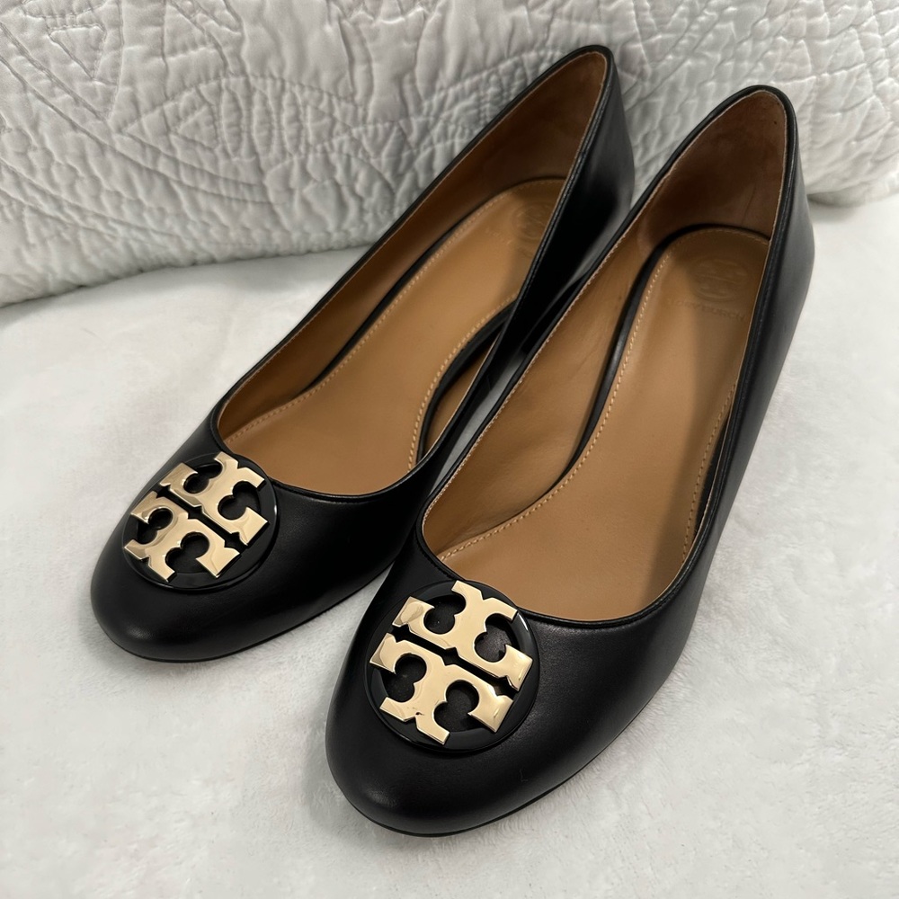 Tory Burch Leather Heels - Size 9.5